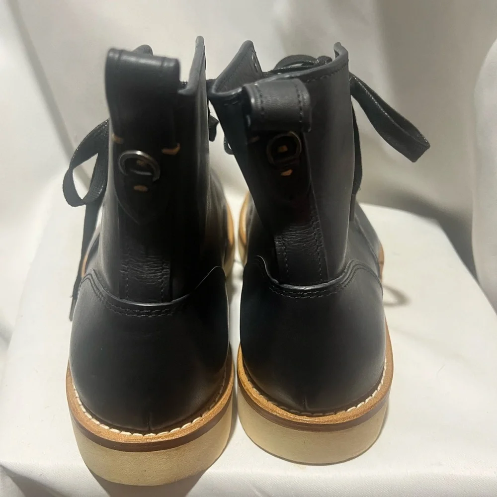 Coach Derby Boot with Shearling size 10.5m - Picture 4 of 9